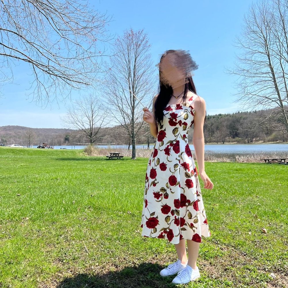 Sincethen: Tango Rose Sleeveless Dress--authentic